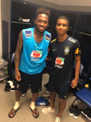 En fotos: El hondureño que se codeó con los cracks de la Selección de Brasil