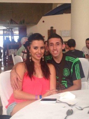 FOTOS: Héctor Herrera, el mexicano con la novia más linda del Tri