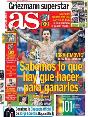 Las portadas deportivas en el mundo de este lunes 19 de octubre