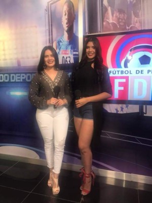 Las bellas periodistas deportivas que enamoran en la televisión hondureña