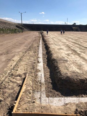 Estadio abandonado Roberto Suazo Córdova en La Paz recibe espectacular remodelación