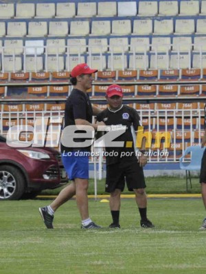 FOTOS: El método de trabajo de Pedro Troglio en su primer entreno con el Olimpia