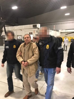 ¡Espectacular operativo! Así fue la extradición de El Chapo Guzmán a Estados Unidos