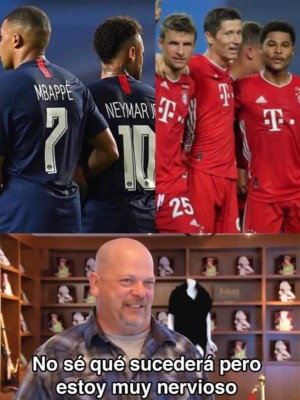 Los memes destrozan a Neymar, Mbappé y al PSG tras perder la final de la Champions League