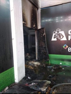 Liga MX: así luce el estadio de León luego de que un ladrón provocara un fuerte incendio por robar