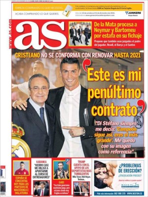 Guerra de portadas en España por Messi y Cristiano