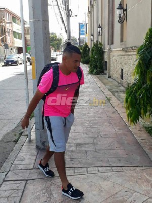 Curiosos looks de los jugadores de la Selección al llegar a San Pedro Sula