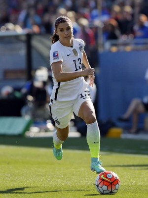 Tras haberse casado, así luce la bella futbolista Alex Morgan