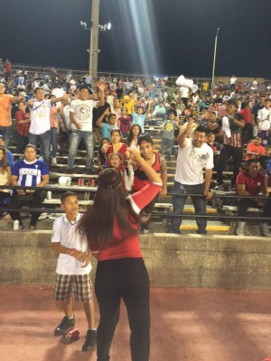 El juego Olimpia-Motagua en Nueva Orleans contado en imágenes