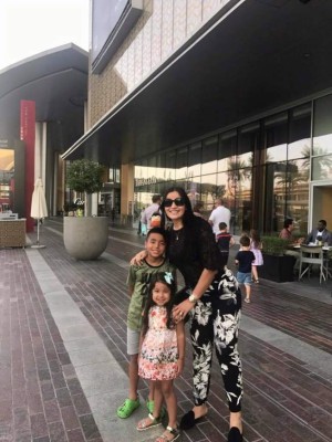 Las vacaciones en Dubái de Virginia Varela, la bella esposa de Emilio Izaguirre