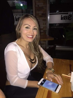 Arcelia Bravo, la modelo venezolana que se desnudó por el gane de México a USA