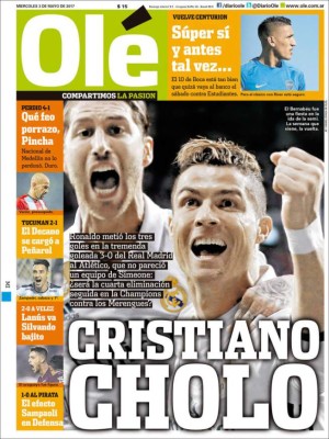 Las portadas de los diarios deportivos del mundo se rinden a los pies Cristiano Ronaldo