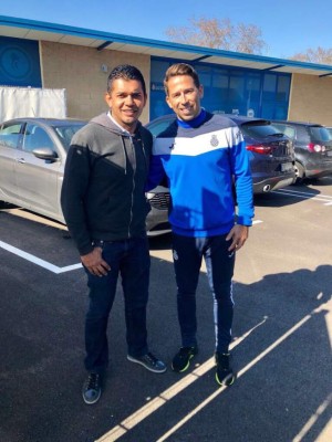 ¡De lujo! Las imágenes de la capacitación de Amado Guevara en Europa