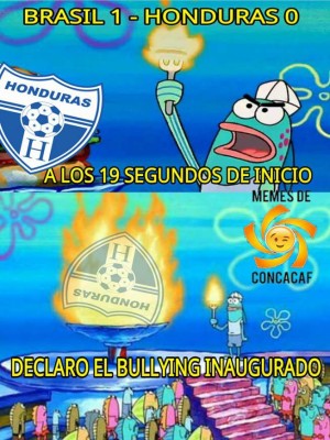 ¡Destrozan en memes a Honduras por goleada de Brasil en el Maracaná!