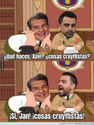 ¡Ya empezó a perder pelo! Los memes que hacen pedazos a Xavi antes de su debut con el Barcelona