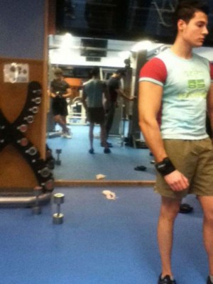 Hicieron de todo en el gimnasio, pero se les olvidó hacer piernas