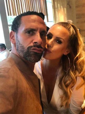 La castidad de Rio Ferdinand y su guapa esposa por 'culpa' de sus hijos durante la cuarentena