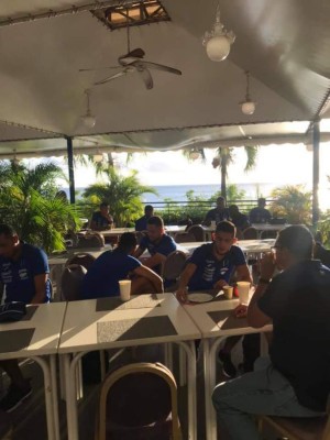 Fotos: Seleccionados muestran la intimidad de Honduras en la paradisiaca Martinica