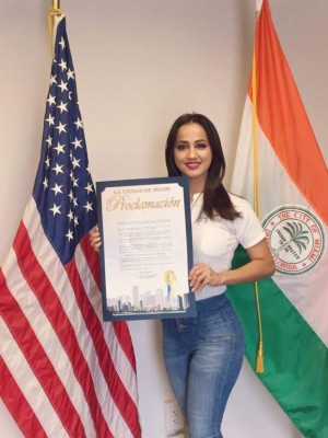 Karen Bucato, la sexi modelo hondureña que triunfa en la televisión estadounidense