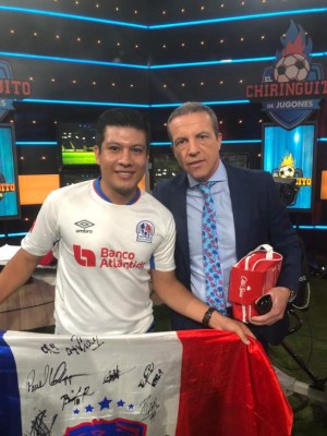 Aficionado de Olimpia estuvo en el último programa de 'El Chiringuito' en 2019&nbsp;&nbsp;&nbsp;