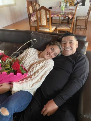 ¿La más bonita? Jana, la otra hija de Diego Maradona que pocos conocen