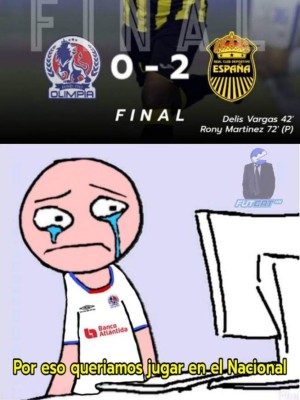 Memes no perdonan a Olimpia, Arboleda y Menjívar tras titulo de Real España