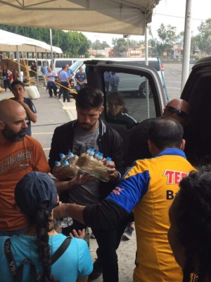 México nunca los olvidará: Futbolistas se suman a ayudar tras terremoto