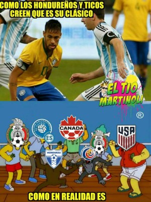 Los divertidos memes que deja el partido entre Honduras y Costa Rica en Copa Oro