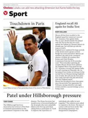 'Messi ficha por el PSG… ¡Y cómo duele!”; las portadas de los medios en el mundo con Leo de protagonista