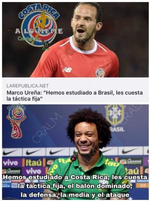 ¡Para reír! Los memes que calman el nerviosismo de los ticos previo al Costa Rica- Brasil