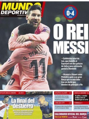 ¡Superfinal! River y Boca se roban las portadas de los periódicos más importantes del mundo