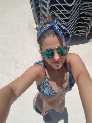 Ana Lencina, la preciosa esposa del portero Jonathan Rougier