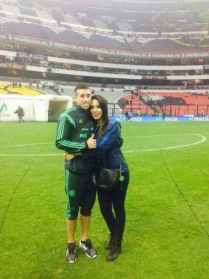 FOTOS: Héctor Herrera, el mexicano con la novia más linda del Tri