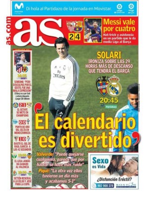 Así lucen las portadas del mundo el día después del hattrick de Messi al Sevilla
