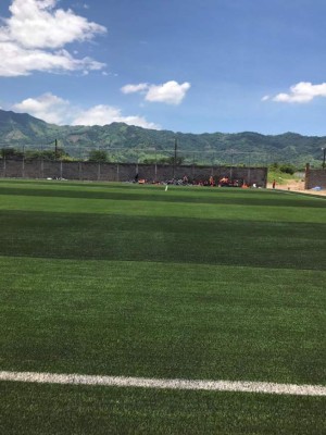 ¡CASI LISTO! Así luce estadio que inaugurarán Olimpia-Motagua en Choluteca