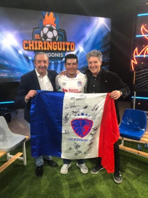 Aficionado de Olimpia estuvo en el último programa de 'El Chiringuito' en 2019&nbsp;&nbsp;&nbsp;