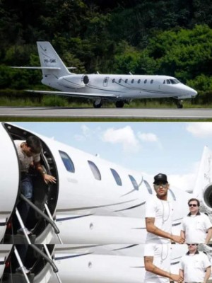 Así es la vida de millonario de Neymar en París: Su novia, jet privado y famosa mansión
