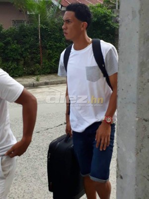 Curiosos looks de los jugadores de la Selección al llegar a San Pedro Sula