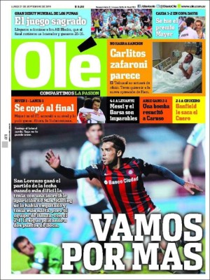 Mirá las portadas más importantes de los diarios deportivos del mundo