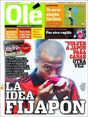 JUEVES: Las portadas de los periódicos deportivos más importantes