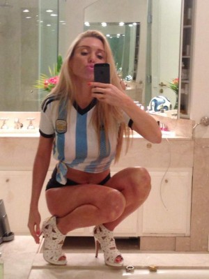 Melisia, la cantante argentina fanática del River Plate