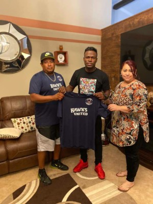 Futbolistas hondureños que participaron en la Copa Mariachi en Estados Unidos