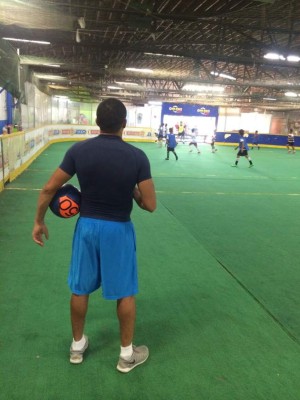 Rambo de León y su nueva faceta entrenando niños y jóvenes