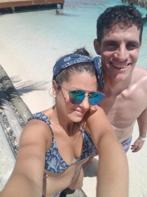 Ana Lencina, la preciosa esposa del portero Jonathan Rougier