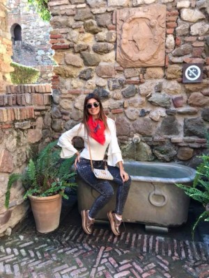 Sharon Segura, la modelo y presentadora tica, amante de su selección