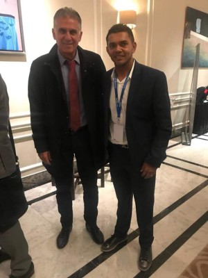 Amado Guevara se codea en Londres con los mejores técnicos del mundo