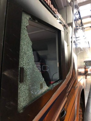 EN FOTOS: Así atacaron a los jugadores de Boca Juniors en el estadio Monumental