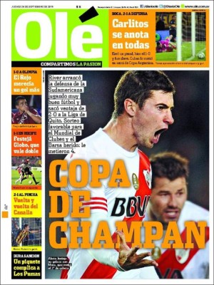 Las portadas más importantes de los periódicos deportivos en el mundo