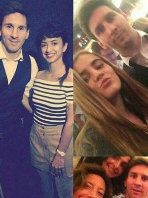 FOTOS: Messi paralizó una obra teatro en pleno desarrollo con su presencia