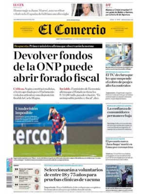 'Lío Mundial en la City': Messi causa revuelo en las portadas de los medios tras pedir su salida del Barça